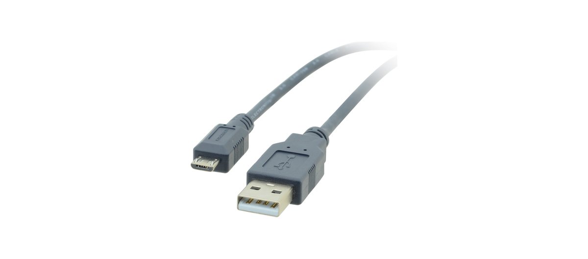 Kramer C-USB/MicroB USB 2.0 A (M) to Micro-B (M) Cable - view 2