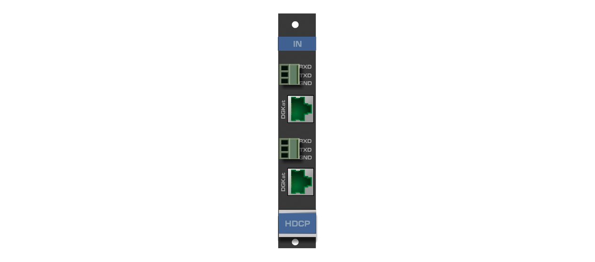 Kramer DGKat-IN2-F16 2-Channel HDMI & RS-232 over DGKat Input Card