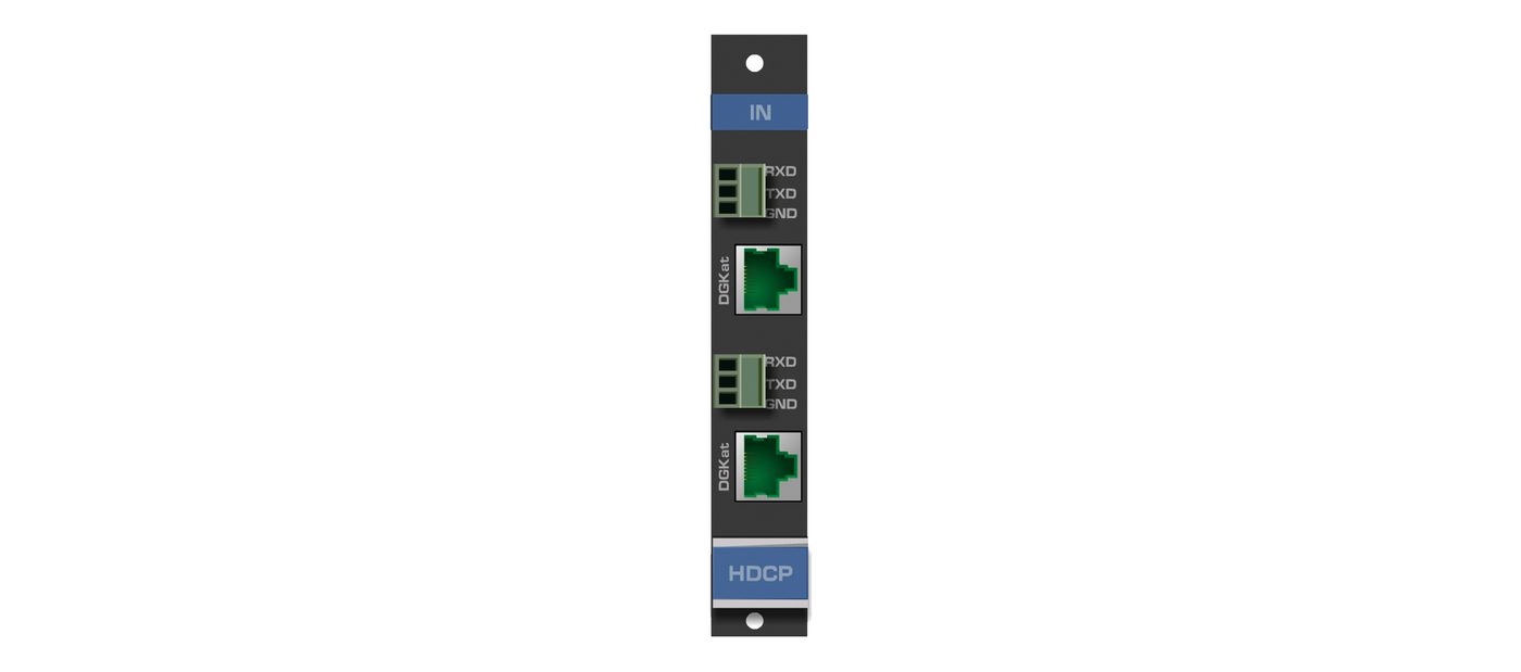 Kramer DGKat-IN2-F16 2-Channel HDMI & RS-232 over DGKat Input Card product image