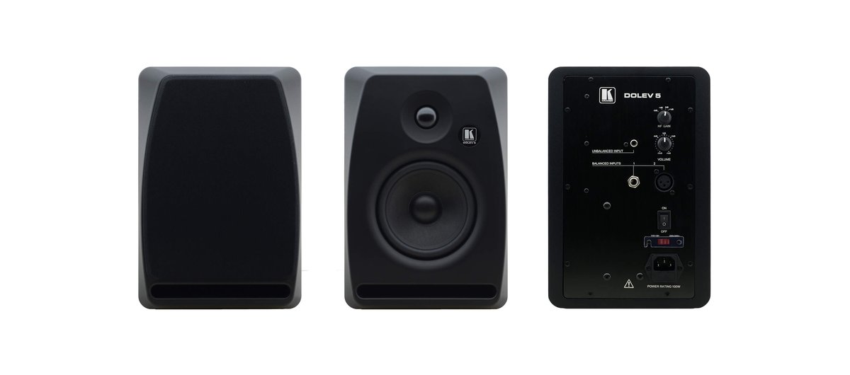 Kramer Dolev 5 5-Inch Two-Way Bi-Amplified Studio Monitor
