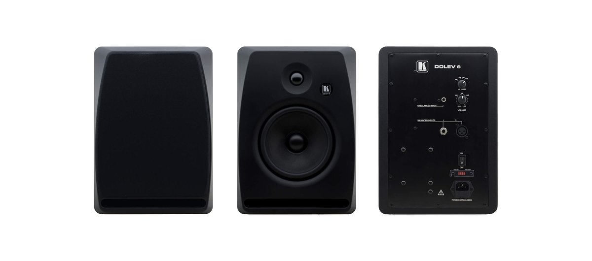 Kramer DOLEV 6 6-Inch, Two-Way Bi-Amplified Studio Grade Speaker