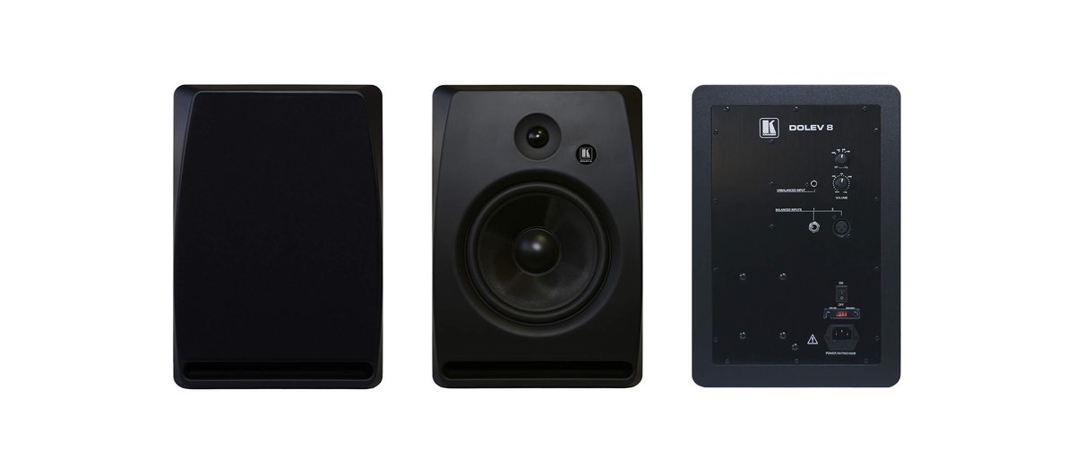 Kramer DOLEV 8 8-Inch, Two-Way Bi-Amplified Studio Grade Speaker