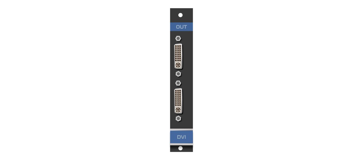 Kramer DVI-OUT2-F16 2-Channel DVI Output Card