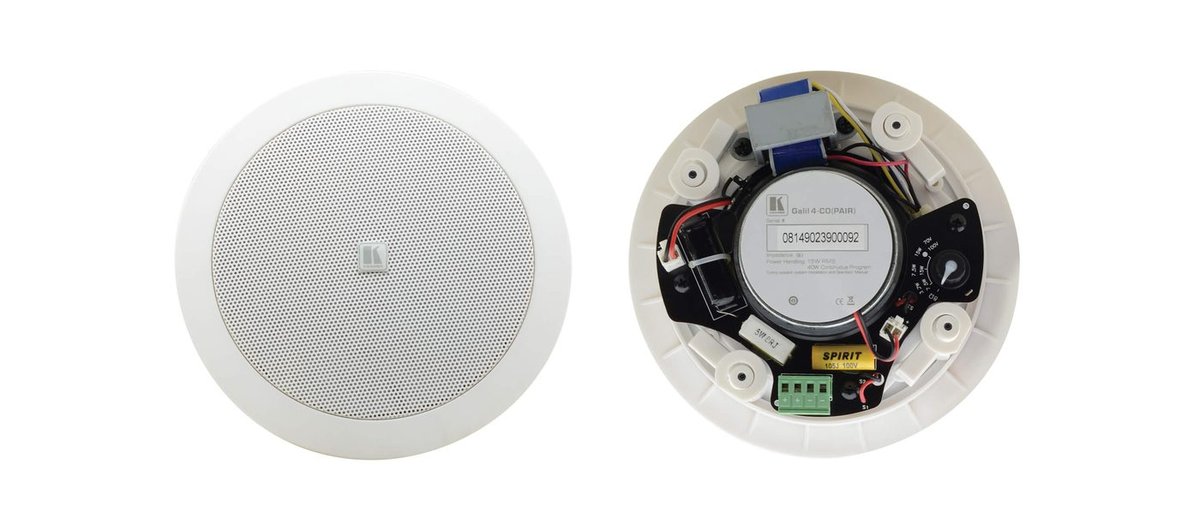 Kramer GALIL 4-CO 4-Inch, 2-Way Open-Back Ceiling Speakers product image