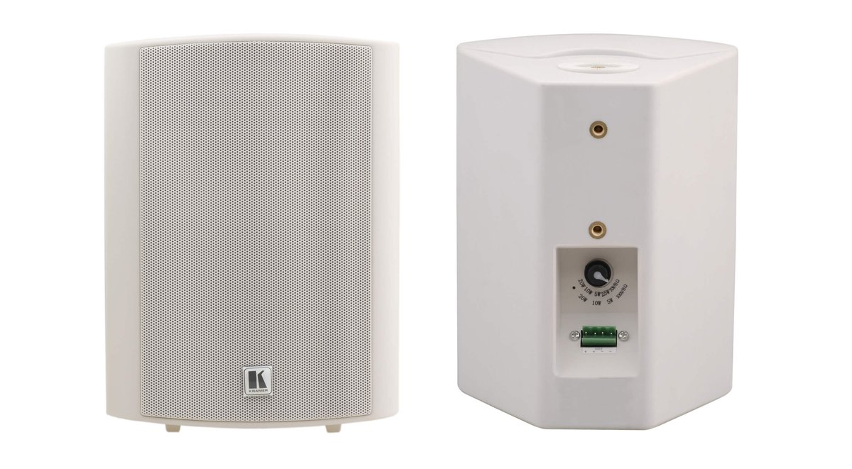 Kramer Galil 5-O 5.25-Inch On-Wall Speakers, Pair