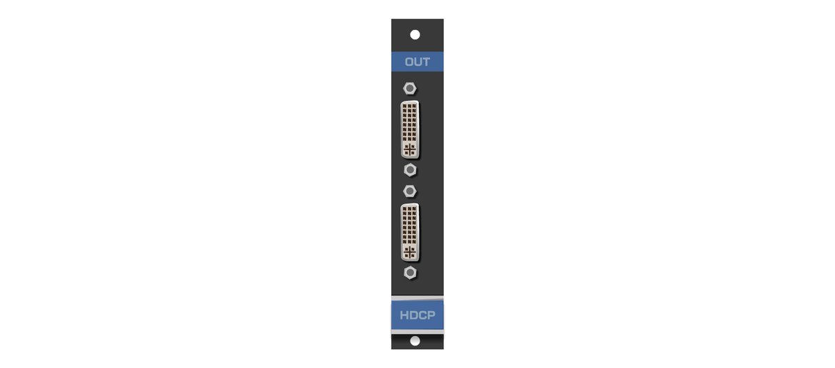 Kramer HDCP-OUT2-F16 2-Channel DVI (HDCP) Output Card