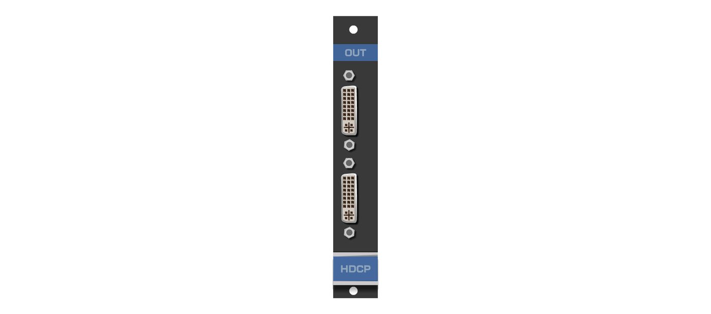 Kramer HDCP-OUT2-F16 2-Channel DVI (HDCP) Output Card product image