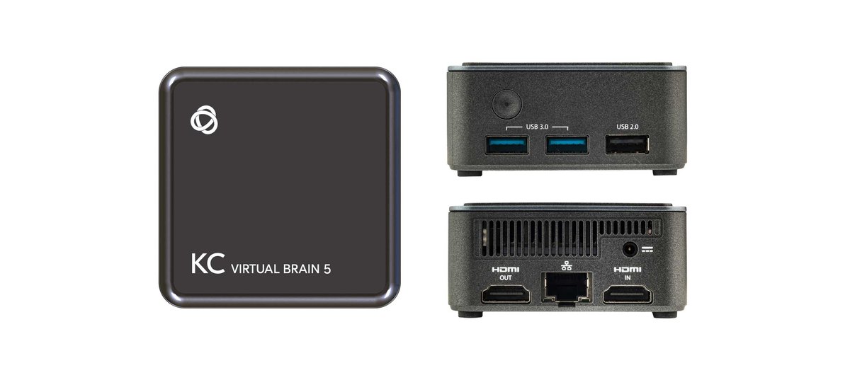KC-Virtual Brain5 Hardware Platform with 5 Instances of Kramer BRAINware