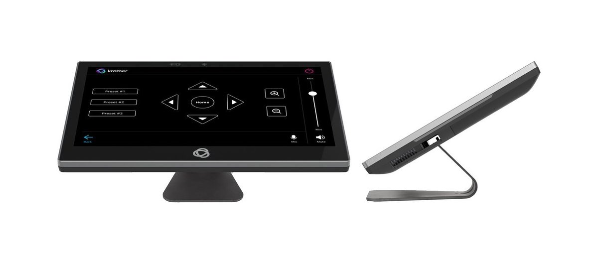 Kramer KT-2015SH 15-Inch Wall and Table Mount PoE Touch Panel product image