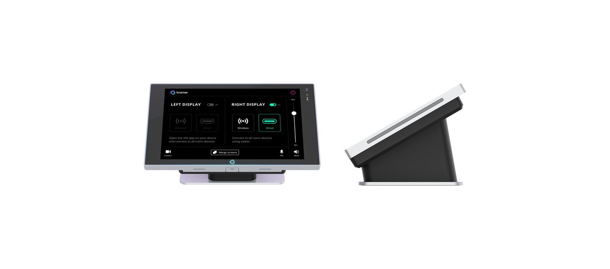 Kramer KT-208 8-Inch Wall and Table Mount PoE Touch Panel