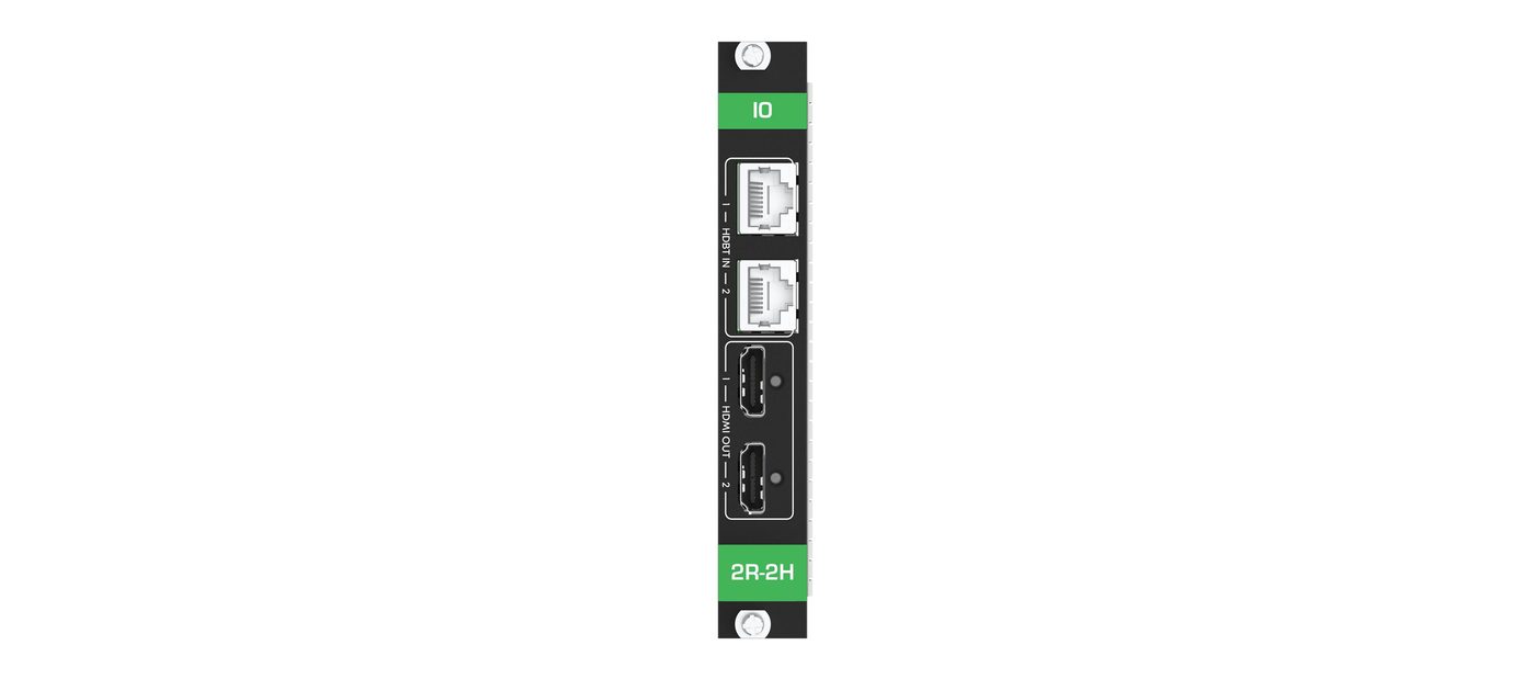 Kramer MC3-2R-2H 4K60 HDBT/HDMI 2xIN + 2xOUT Scaling Card product image
