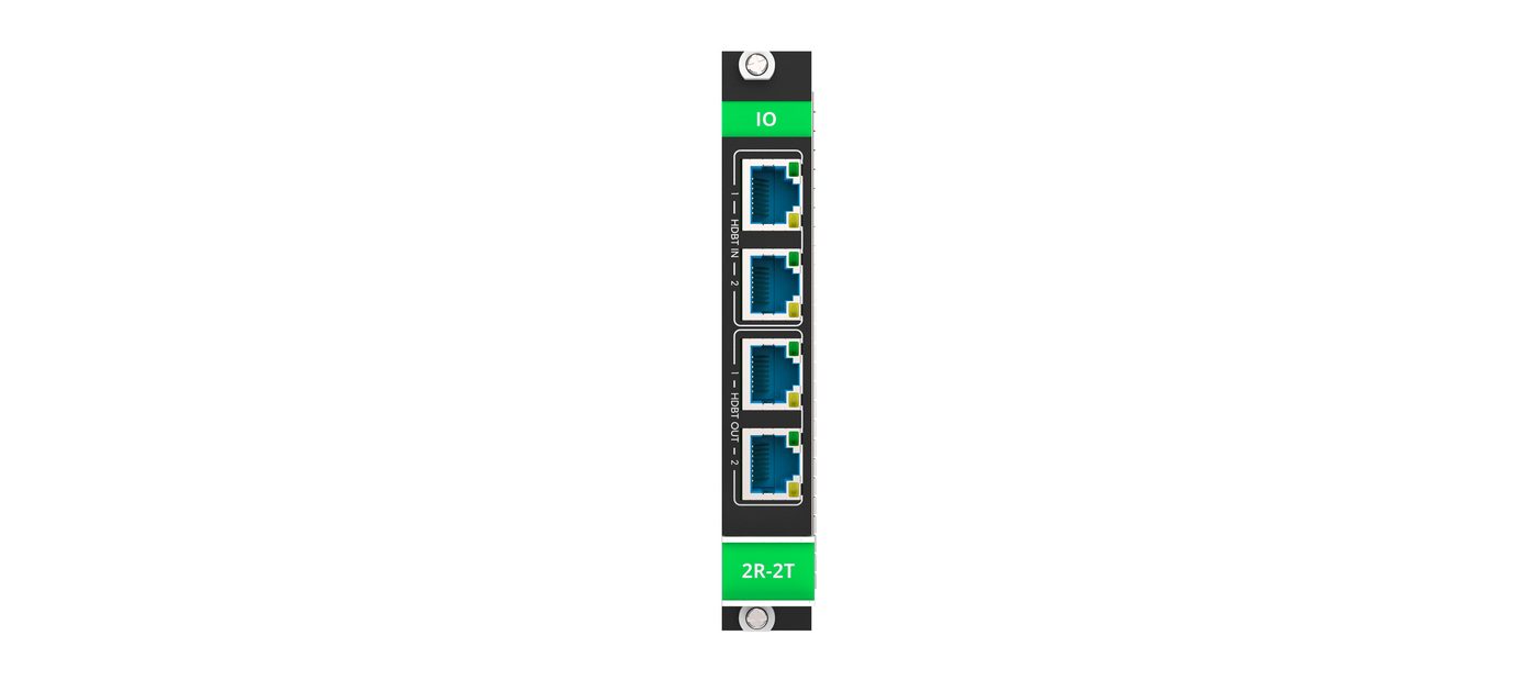Kramer MC3-2R-2T 4K60 4:4:4 2X2 HDBaseT Scaling Switcher Card product image