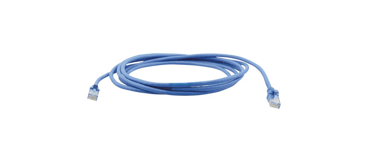 Kramer PC6A-LS508 CAT6A S/FTP 500MHz 4x2x26AWG Patch Cord Low Smoke & Halogen Free