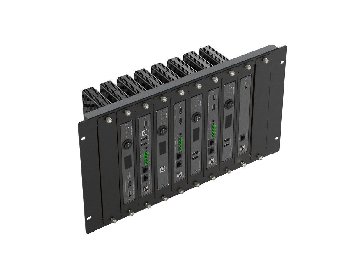 Kramer RK-10MT Rack Frame for Vertical Storage of KDS-7X Devices