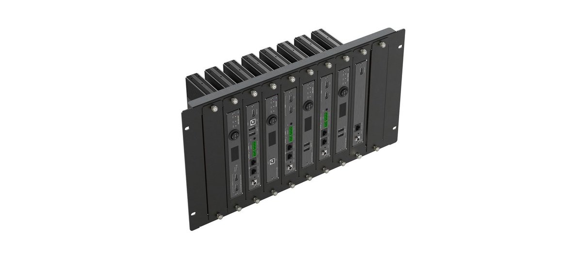 Kramer RK-10MT Rack Frame for Vertical Storage of KDS-7X Devices product image