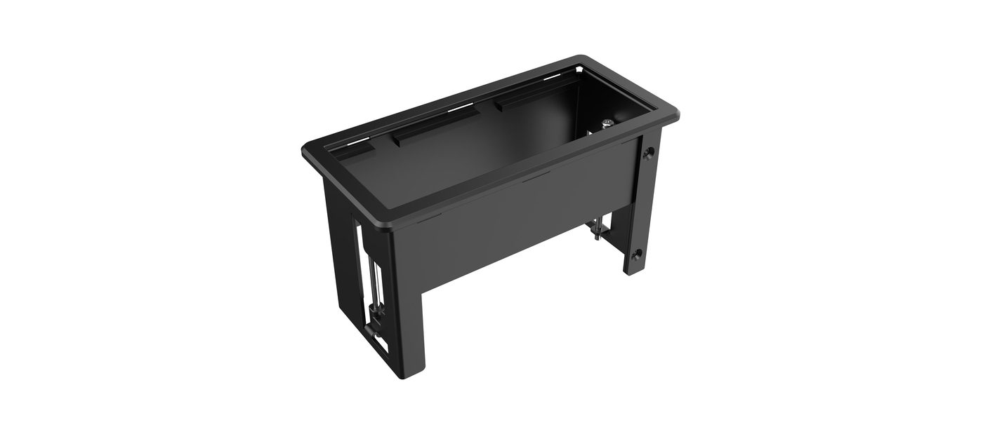 Kramer T-IN2-REC1 In-Table Tabletop Connectivity Housing for 2 Modules - view 3