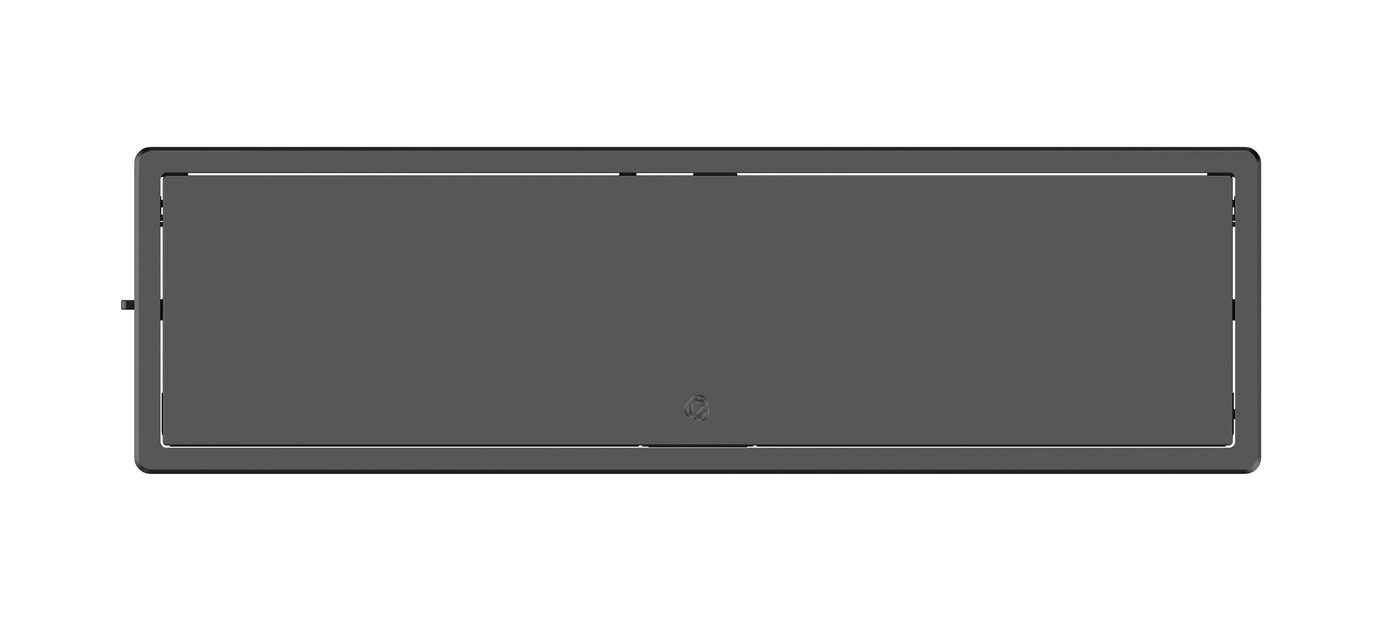 Kramer T-IN6-REC2 Plus In-Table Tabletop Connectivity Box with Lid, 6 Modules - view 3