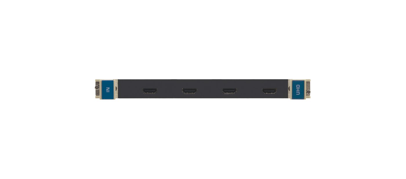 Kramer UHD-IN4-F32 4-Channel 4K60 4:2:0 HDMI Input Card product image