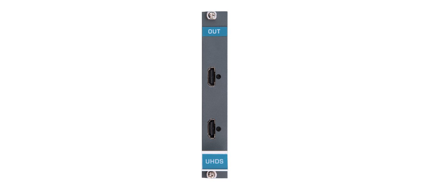 Kramer UHDS-OUT2-F16 2-Channel 4K HDMI Scaler-Switcher Output Card product image