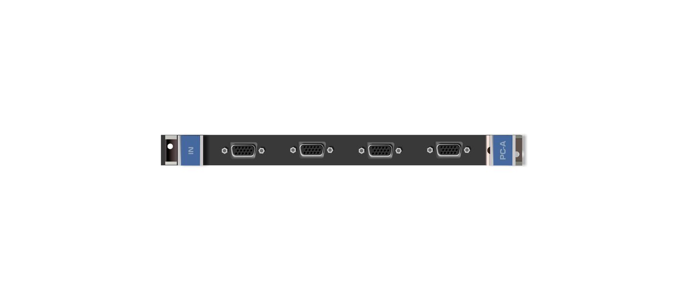 Kramer VGAA-IN4-F32 4-Channel VGA with Analog Audio Input Card product image
