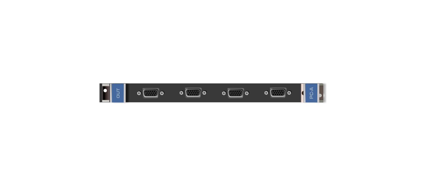Kramer VGAA-OUT4-F32 4-Channel VGA with Analog Audio Output Card product image