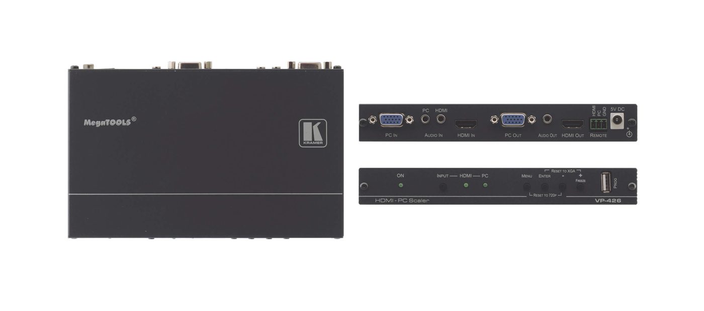 Kramer VP-426 HDMI/Computer Graphics Video & HDTV ProScale Digital Scaler product image