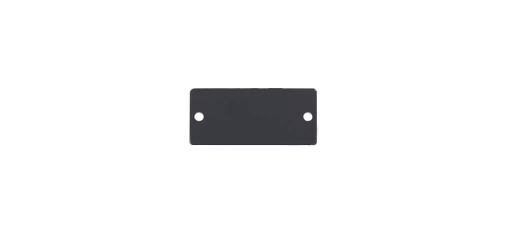 Kramer W-BLANK Wall Plate Insert - Blank Slot Cover Plate