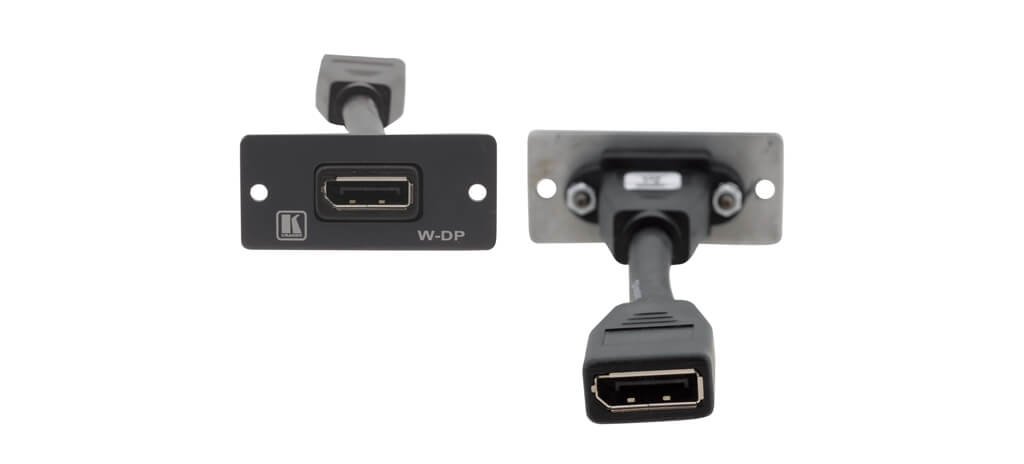 W-DP Wall Plate Insert - DisplayPort