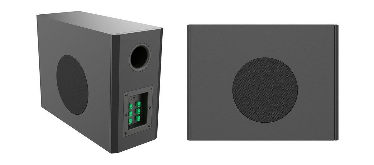 Kramer WM-8P-SUB 8" Wall Mounted Passive Subwoofer product image
