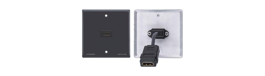 Kramer WP-H1M Passive Wall Plate - HDMI
