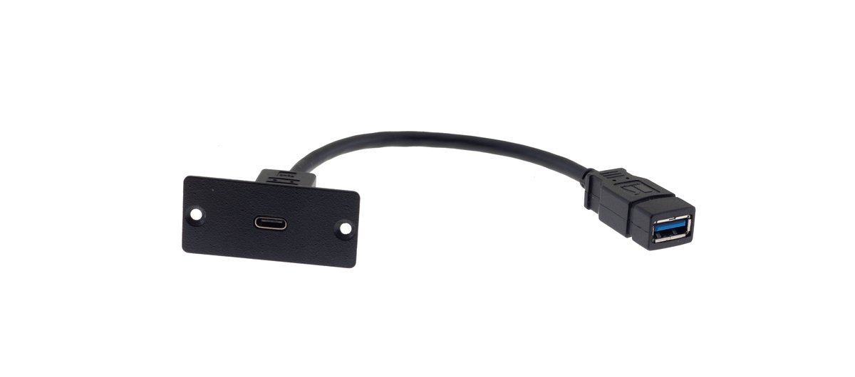 Kramer WU-CA USB-C Single Wall-Plate Insert