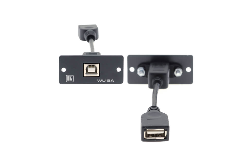 Kramer WU-BA Wall Plate Insert - USB (B/A) product image