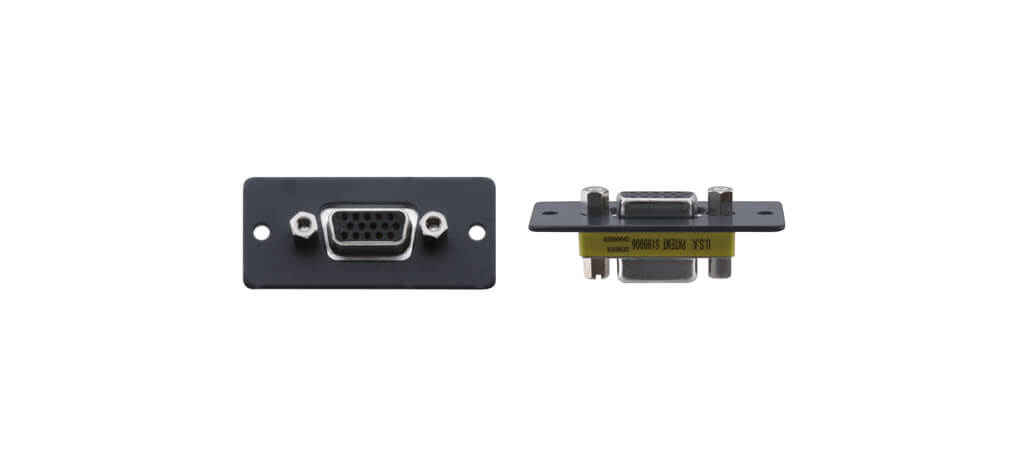 Kramer WX-2F Wall Plate Insert - 15-pin HD (F/F)