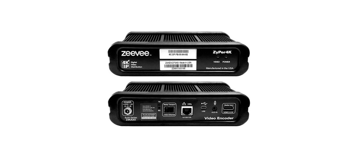 Kramer Z4KENCF3XS ZyPer4K-XS Encoder Fiber product image
