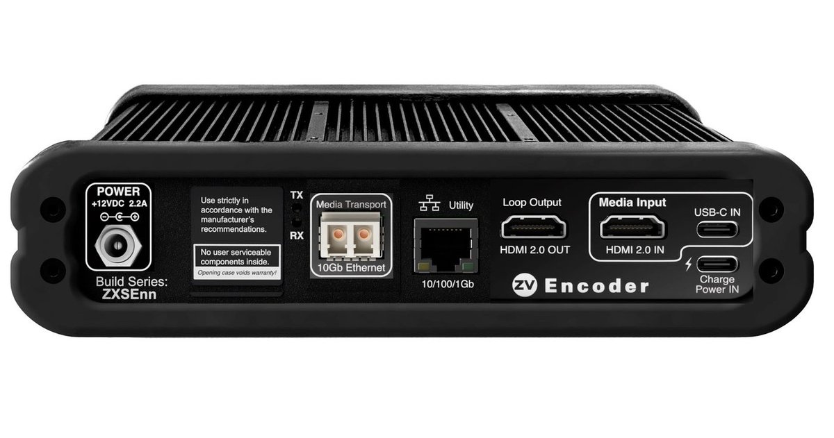 Kramer Z4KF2XS-E ZyPer4K-XSE Fiber Encoder product image
