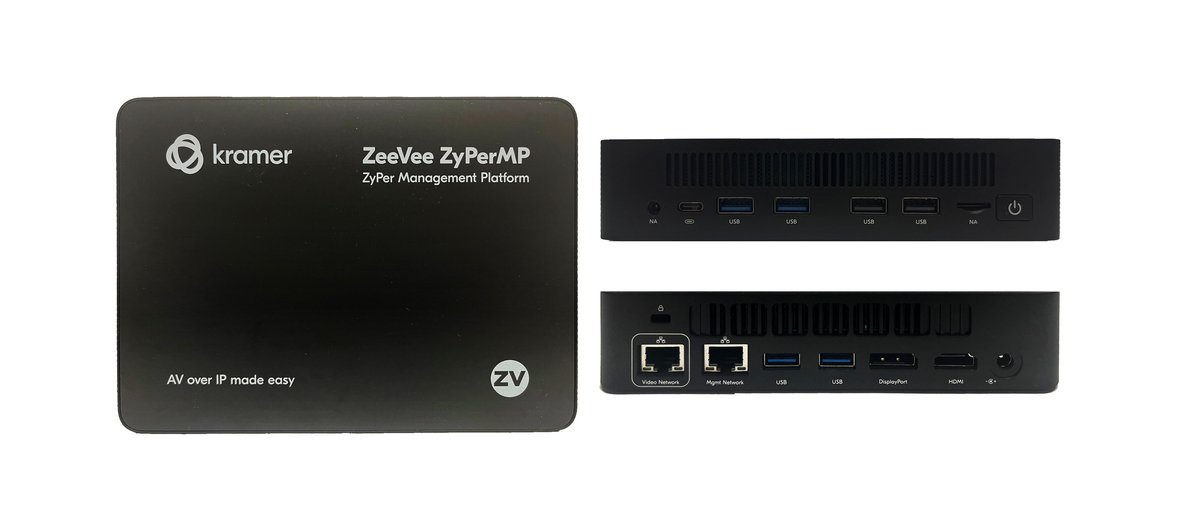 Kramer ZMPNUC-F ZMP NUC-F: Manages AV over IP Devices. Max 120