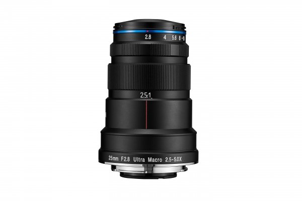 Laowa 25mm f/2.8 2.5-5X Ultra Macro Lens product image