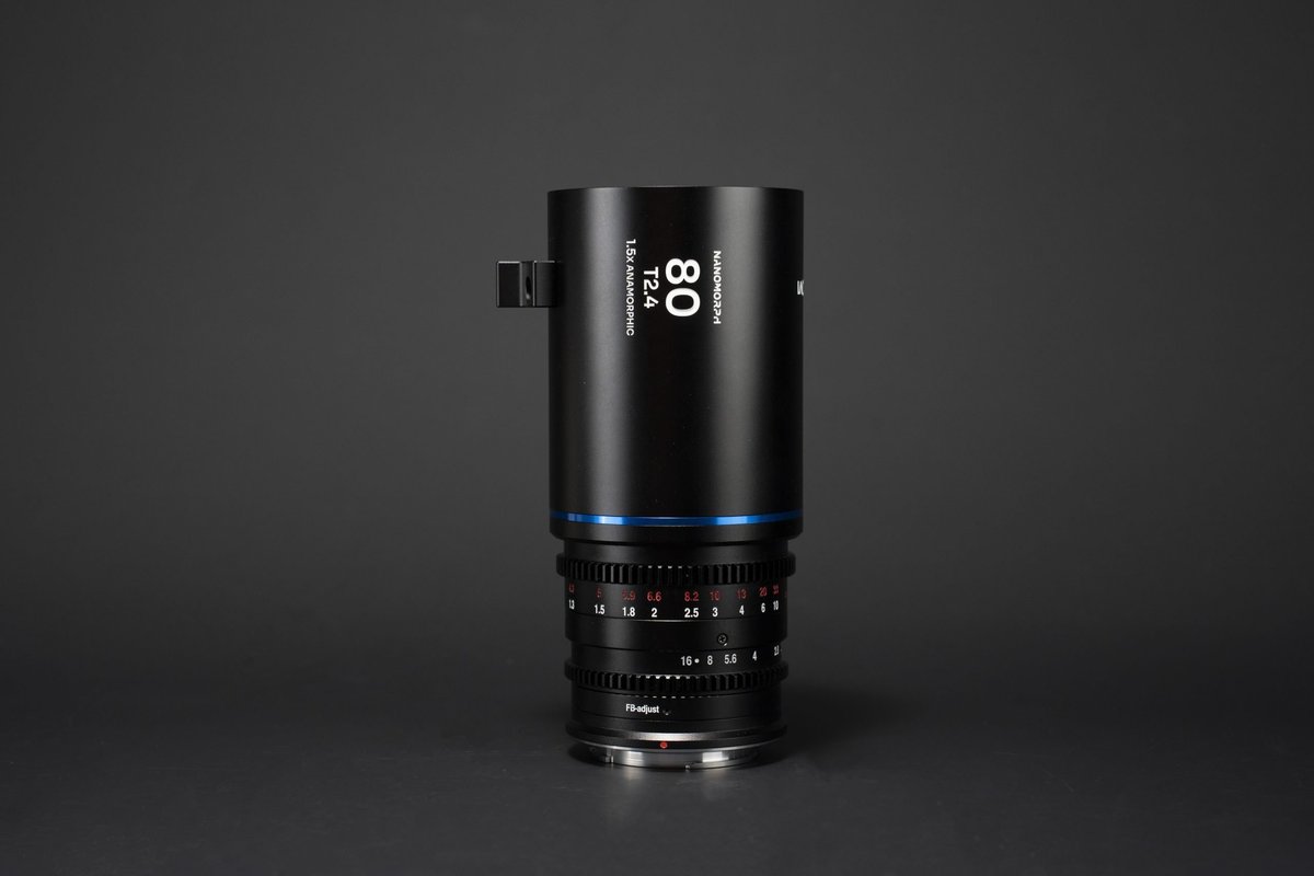Nanomorph 80mm T2.4 1.5X S35 Anamorphic