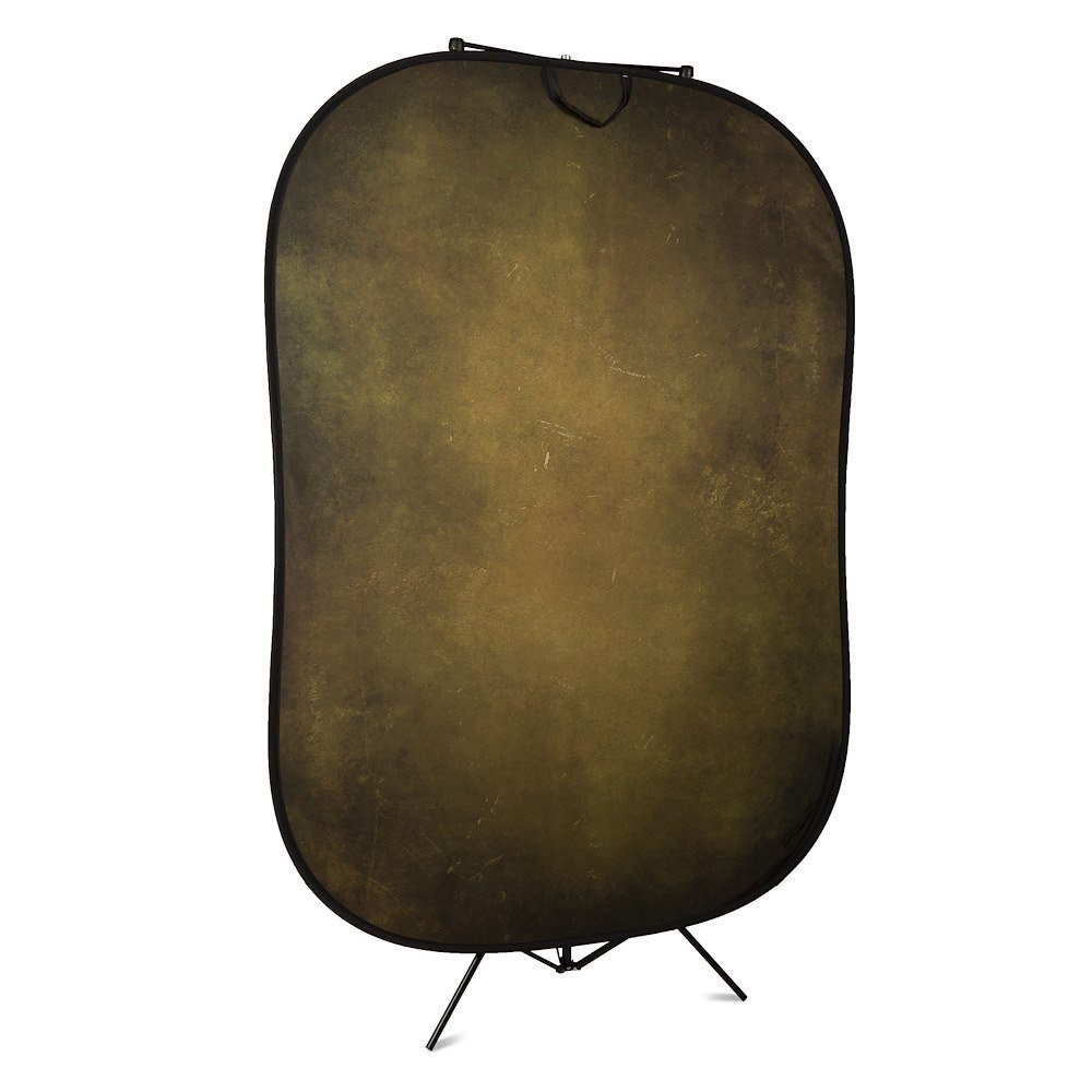 Lastolite Vintage Collapsible Background 1.5 x 2.1m Tobacco/Olive - view 2