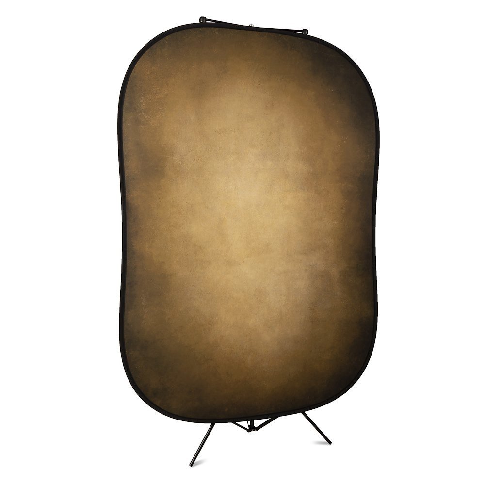 Lastolite Vintage Collapsible Background 1.5 x 2.1m Tobacco/Olive - view 3