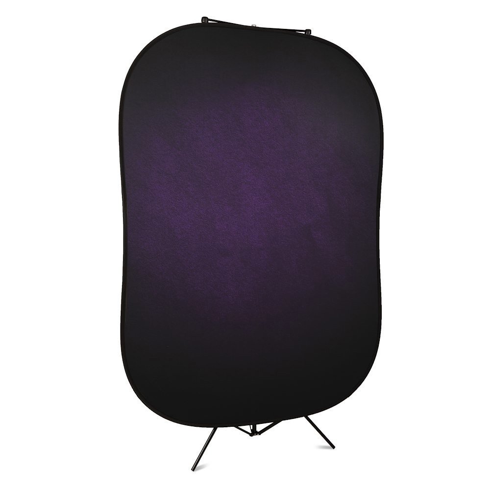 Lastolite Vintage Collapsible 1.5 x 2.1m Aubergine/Crimson - view 2