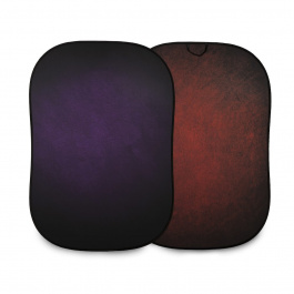Lastolite Vintage Collapsible 1.5 x 2.1m Aubergine/Crimson product image