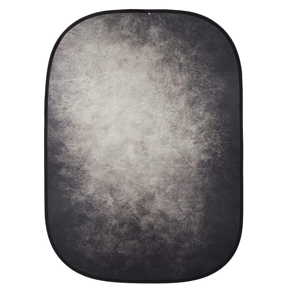 Lastolite Vintage Collapsible Background 1.5 x 2.1m Smoke/Concrete - view 2