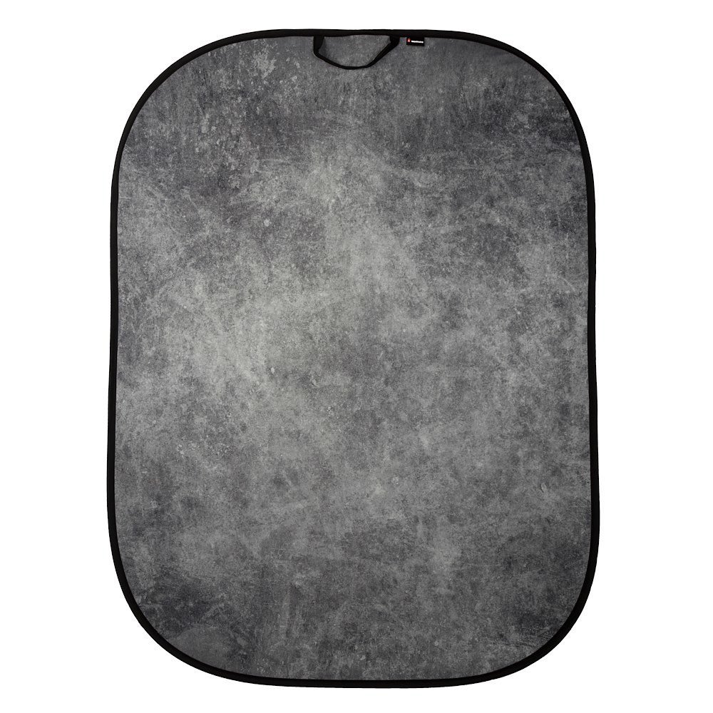 Lastolite Vintage Collapsible Background 1.5 x 2.1m Smoke/Concrete - view 3