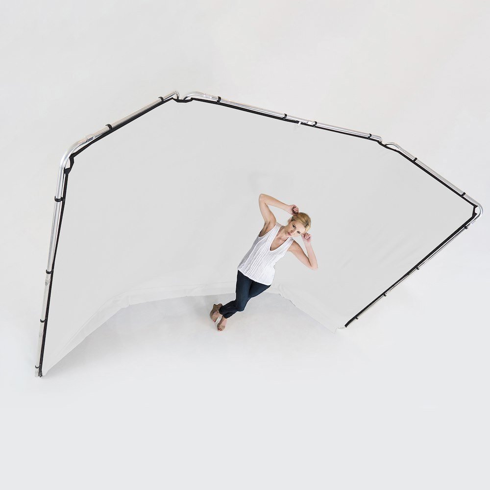 Lastolite Panoramic Background 13' White - view 4