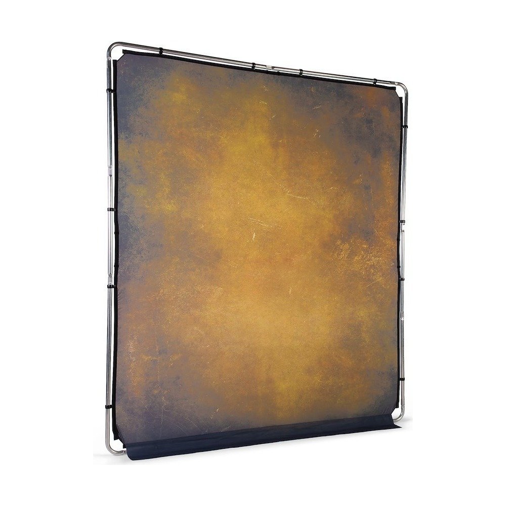 Lastolite EzyFrame Vintage Background 2x2.3m Tobacco - view 3