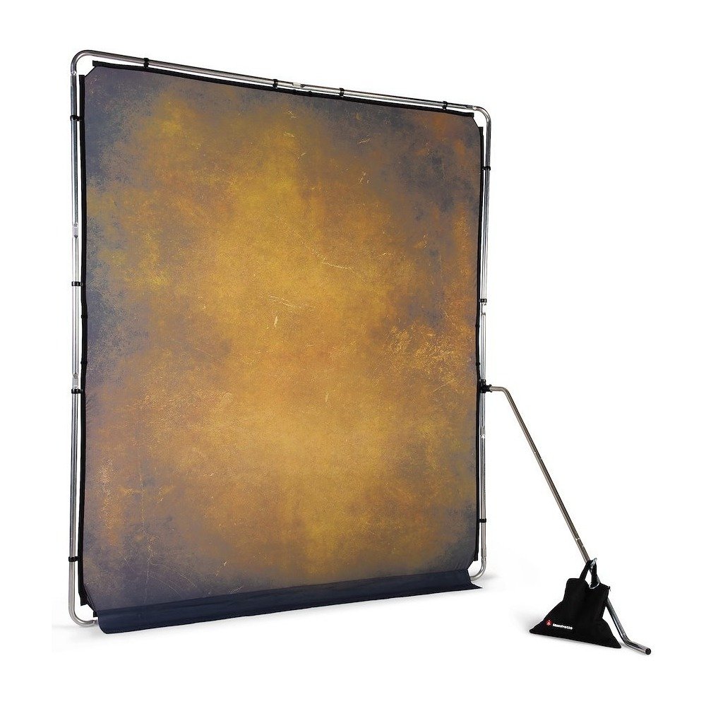 Lastolite EzyFrame Vintage Background 2x2.3m Tobacco - view 5