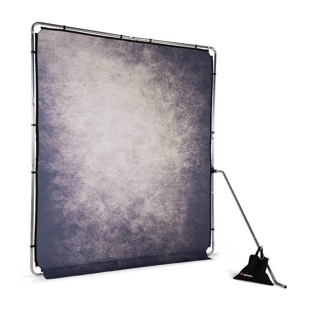 Lastolite EzyFrame Vintage Background 2x2.3m Smoke - view 2
