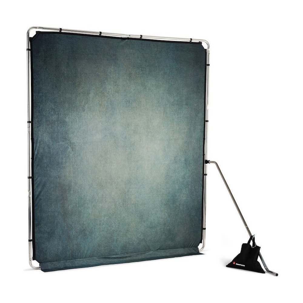 Lastolite EzyFrame Vintage Background 2 x 2.3m Sage - view 4