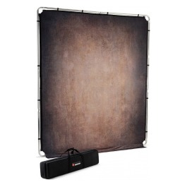 Lastolite EzyFrame Vintage Background 2 x 2.3m Walnut